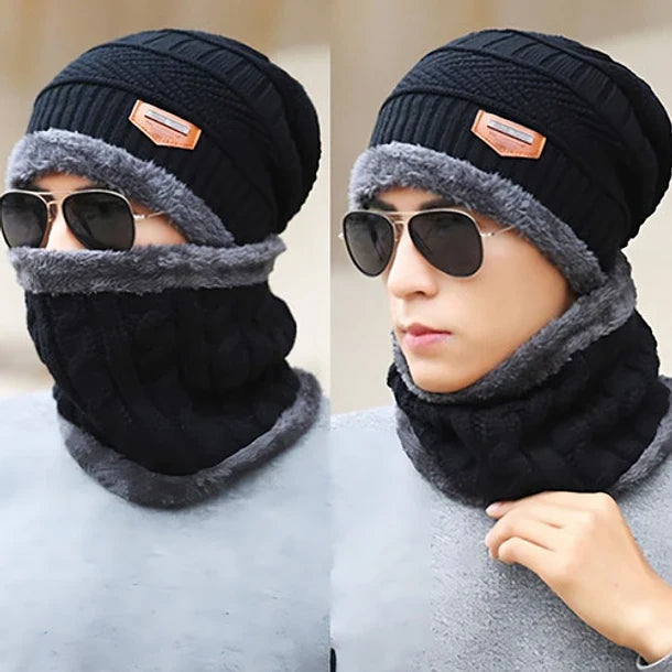 Gorro Térmico Premium Unisexo + BUFANDA TÉRMICA de Regalo | Prepárate para el frío ❄